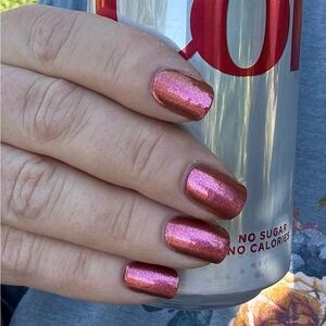 Color Street Metallic Nail Polish Strips Havana Gold